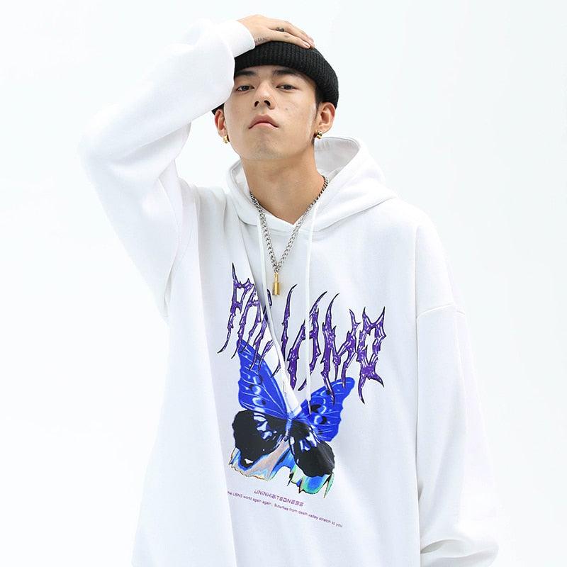 Oversized streetwear hoodie - sneakershuborg