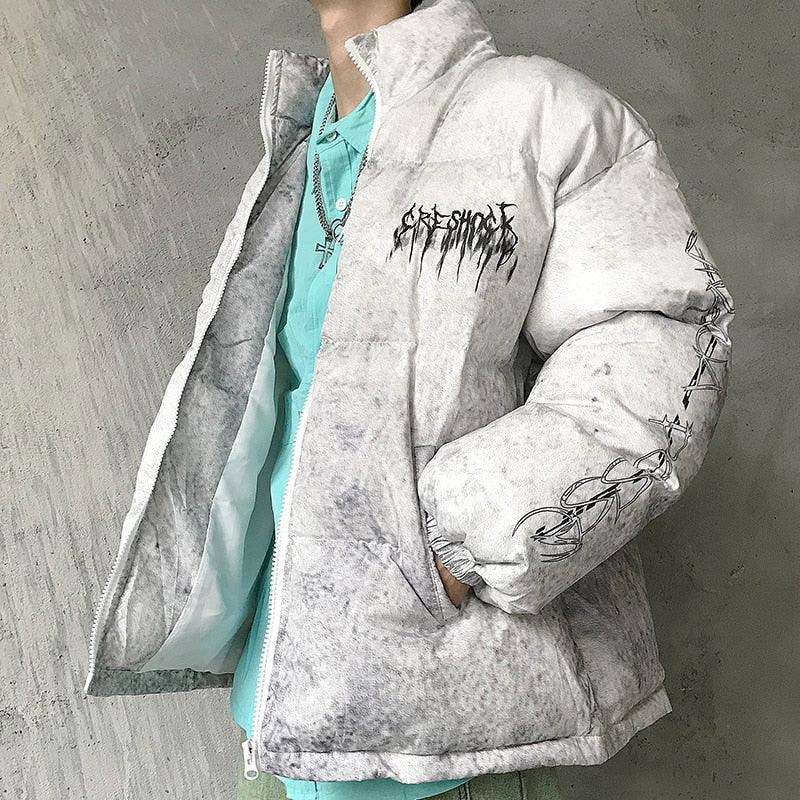 Streetwear puffer jacket - sneakershuborg