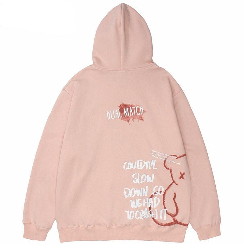 Streetwear graphic hoodie - sneakershuborg