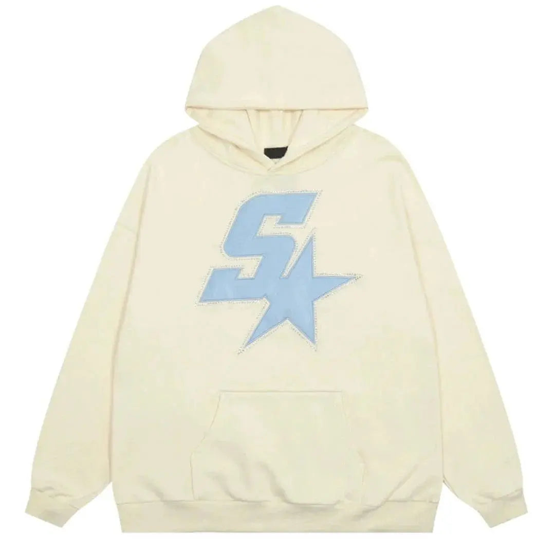 Beige Star Hoodie - sneakershuborg