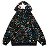 Zip Up Hoodie With Stars - sneakershuborg