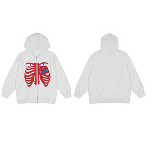 Skeleton jacket streetwear - sneakershuborg