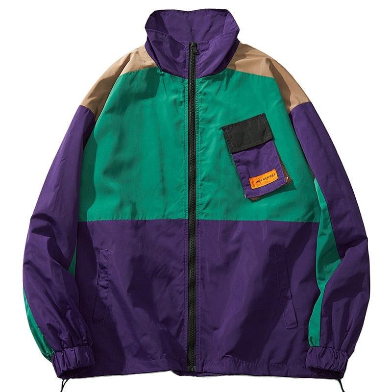 Purple streetwear jacket - sneakershuborg