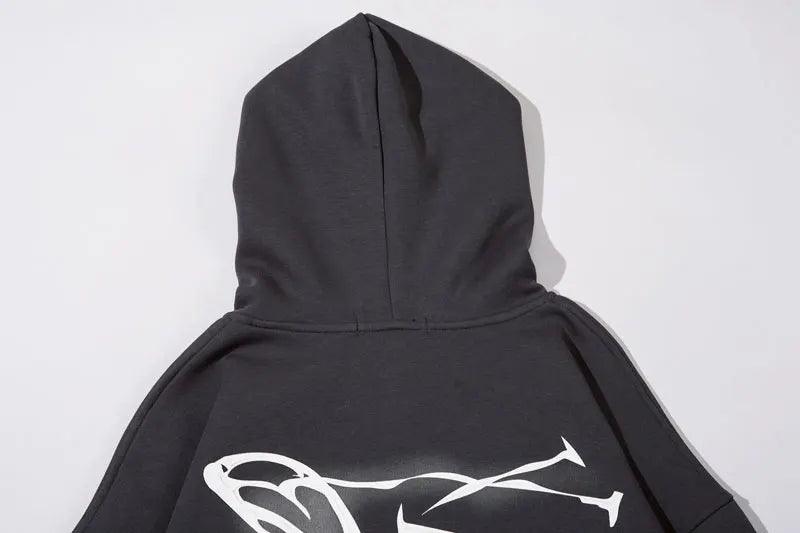 Streetwear hoodie damen - sneakershuborg