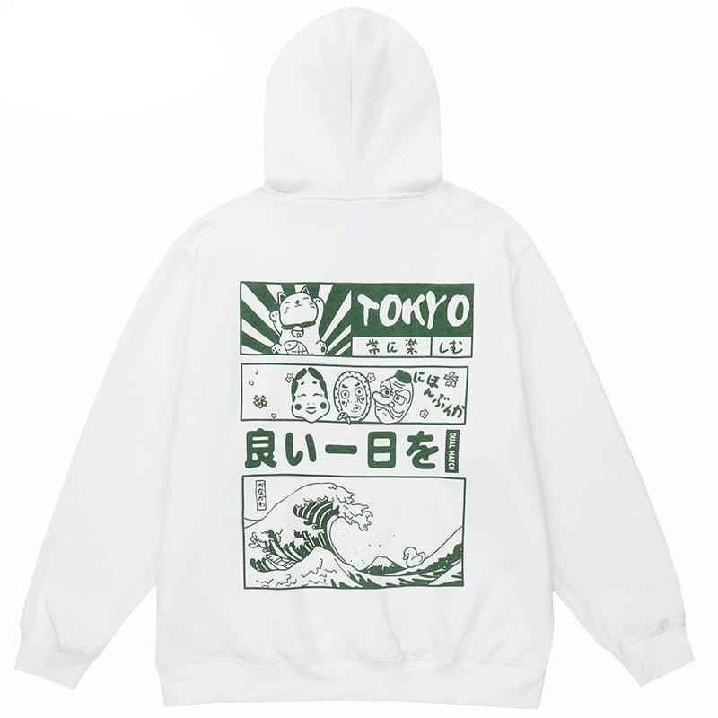 Tokyo streetwear hoodie - sneakershuborg