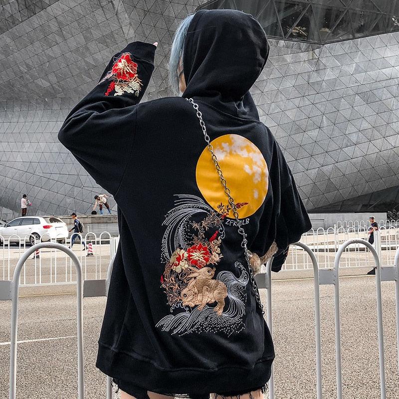 Korean streetwear hoodies - sneakershuborg