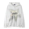 White Full Zip Hoodie Star - sneakershuborg