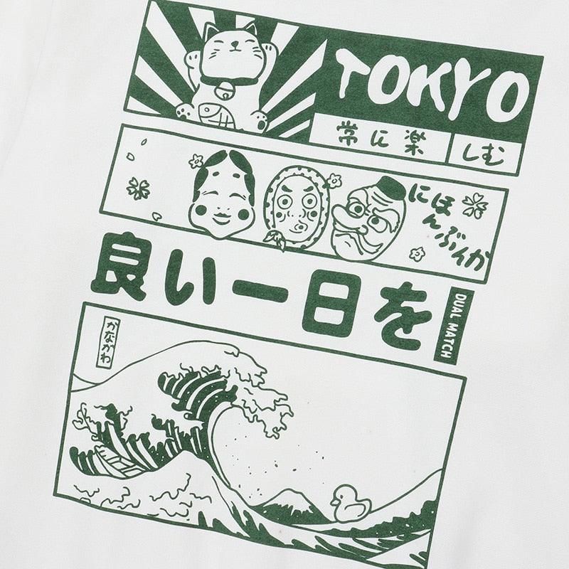 Tokyo streetwear hoodie - sneakershuborg