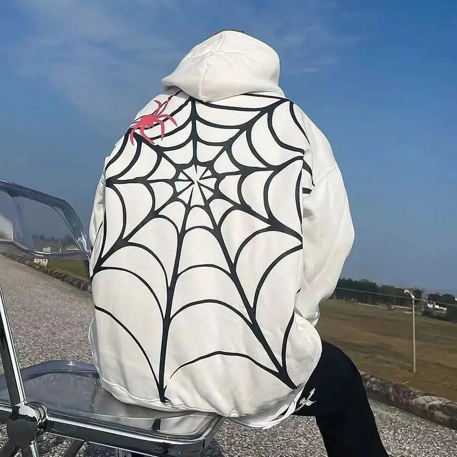 Oversized Spider Hoodie - sneakershuborg