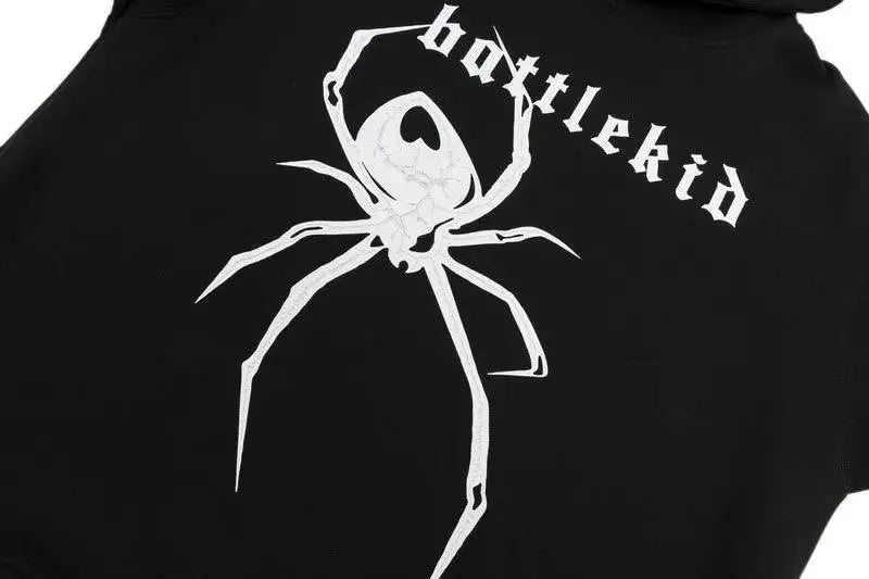 Spider Black Hoodie - sneakershuborg