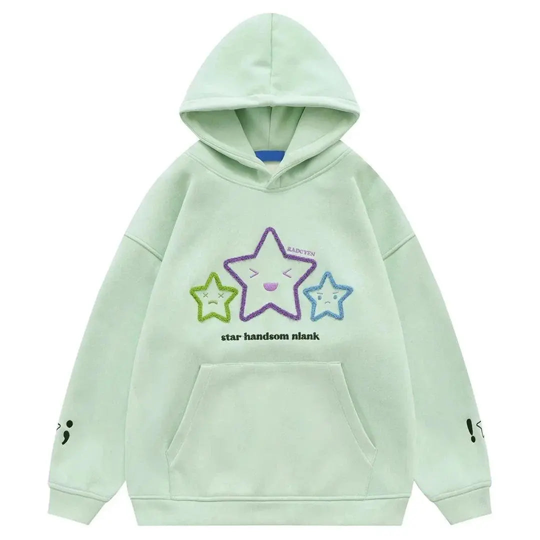 Green Star Hoodie - sneakershuborg