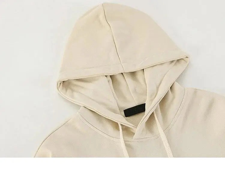 Beige Graphic Hoodie - sneakershuborg