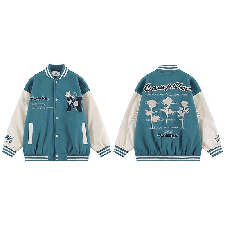 Varsity jacket streetwear - sneakershuborg