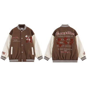 Varsity jacket streetwear - sneakershuborg