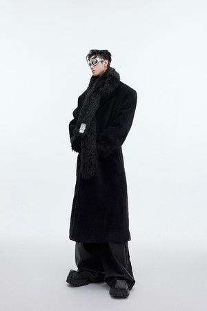 Wool Longline Coat - sneakershuborg