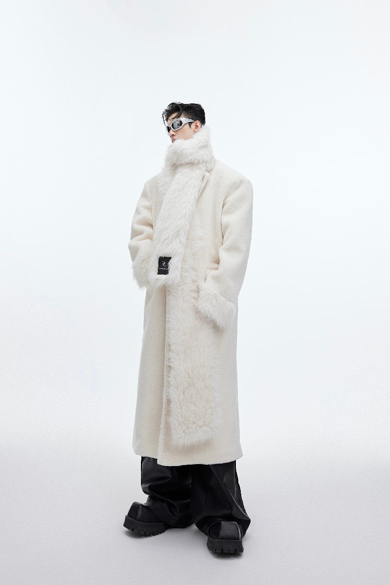 Wool Longline Coat - sneakershuborg