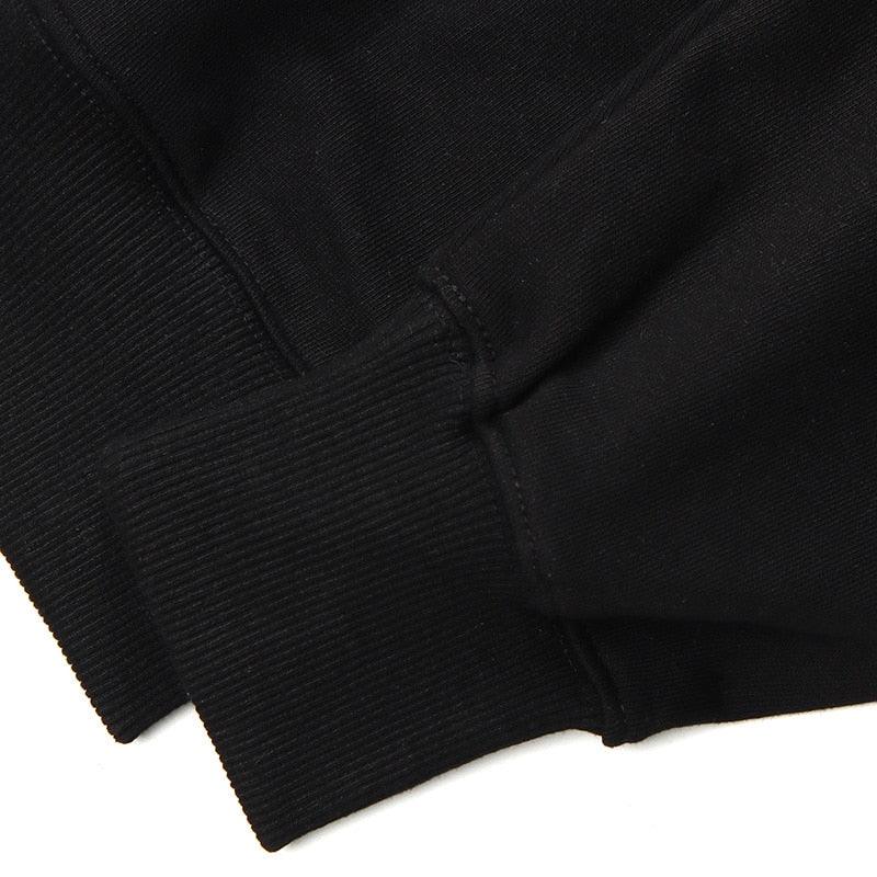 Black streetwear hoodies - sneakershuborg