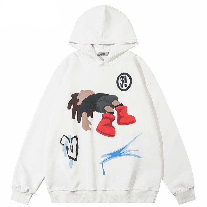 Y2k streetwear hoodies - sneakershuborg