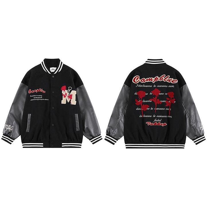 Varsity jacket streetwear - sneakershuborg