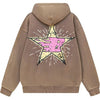 Star Hoodie Brown - sneakershuborg