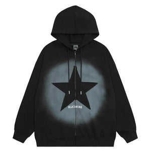 Zip Up Hoodie Star - sneakershuborg