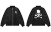 streetwear bomber jacket black - sneakershuborg