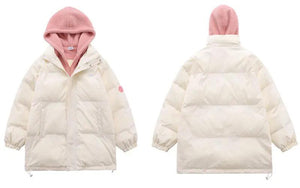 Streetwear puffer jacket women's - sneakershuborg