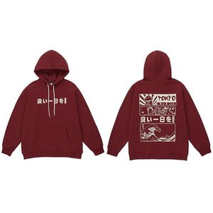 Tokyo streetwear hoodie - sneakershuborg