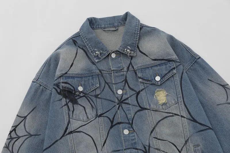 Streetwear denim jacket - sneakershuborg