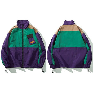 Purple streetwear jacket - sneakershuborg