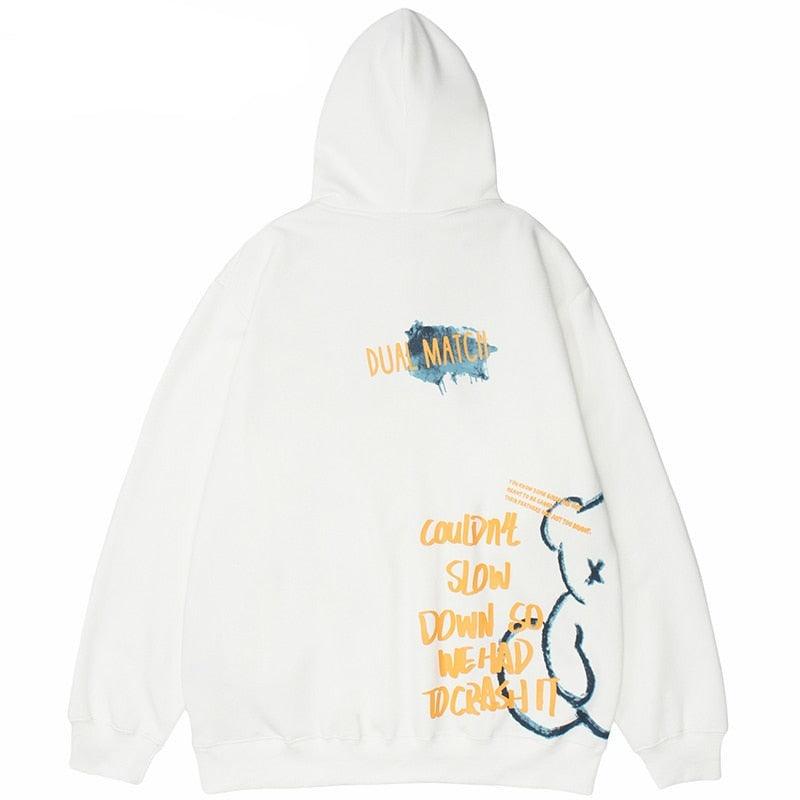 Streetwear graphic hoodie - sneakershuborg