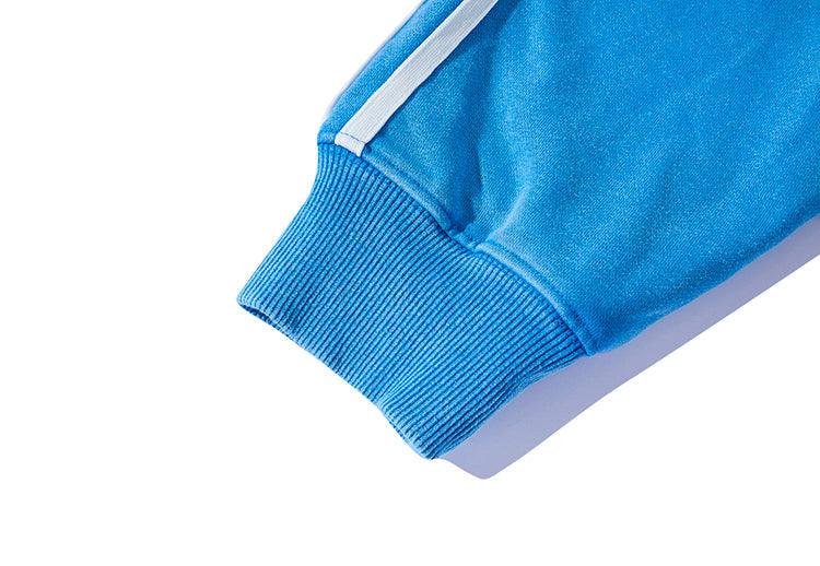 Blue streetwear hoodie - sneakershuborg