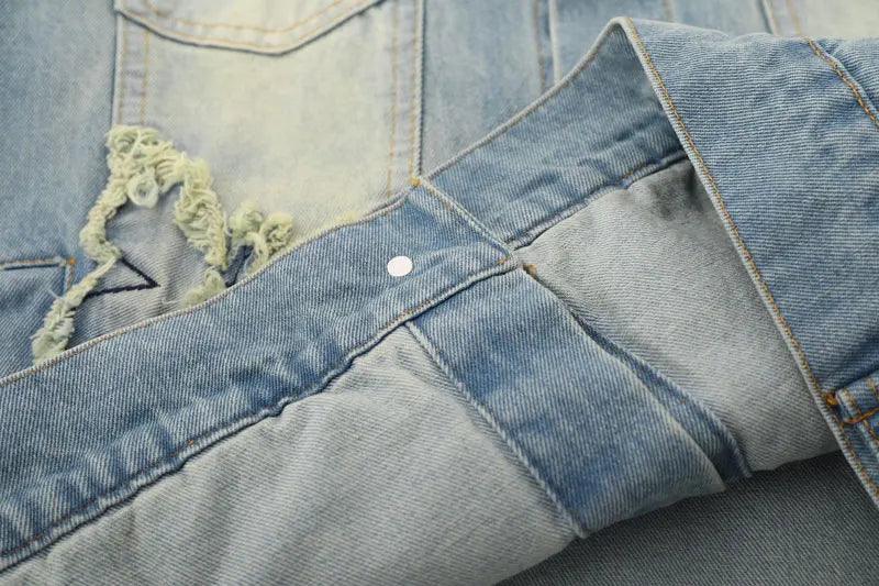 Denim jacket outfits streetwear - sneakershuborg