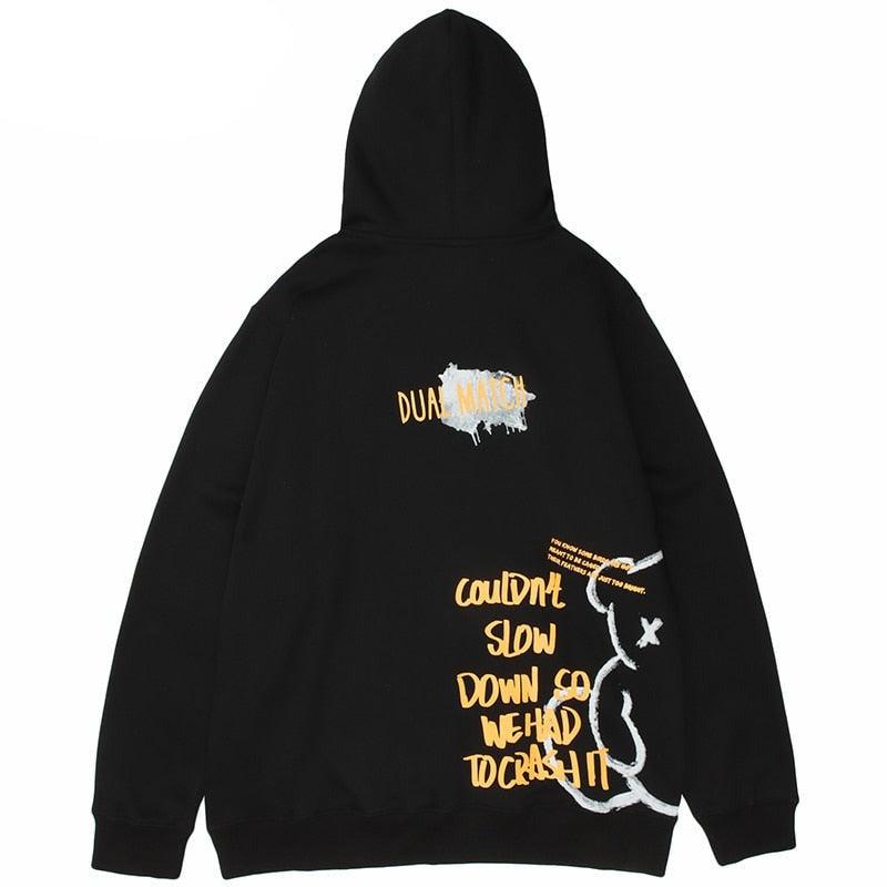 Streetwear graphic hoodie - sneakershuborg