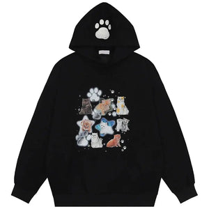 Cat Hoodie Cute - sneakershuborg