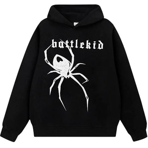 Spider Black Hoodie - sneakershuborg