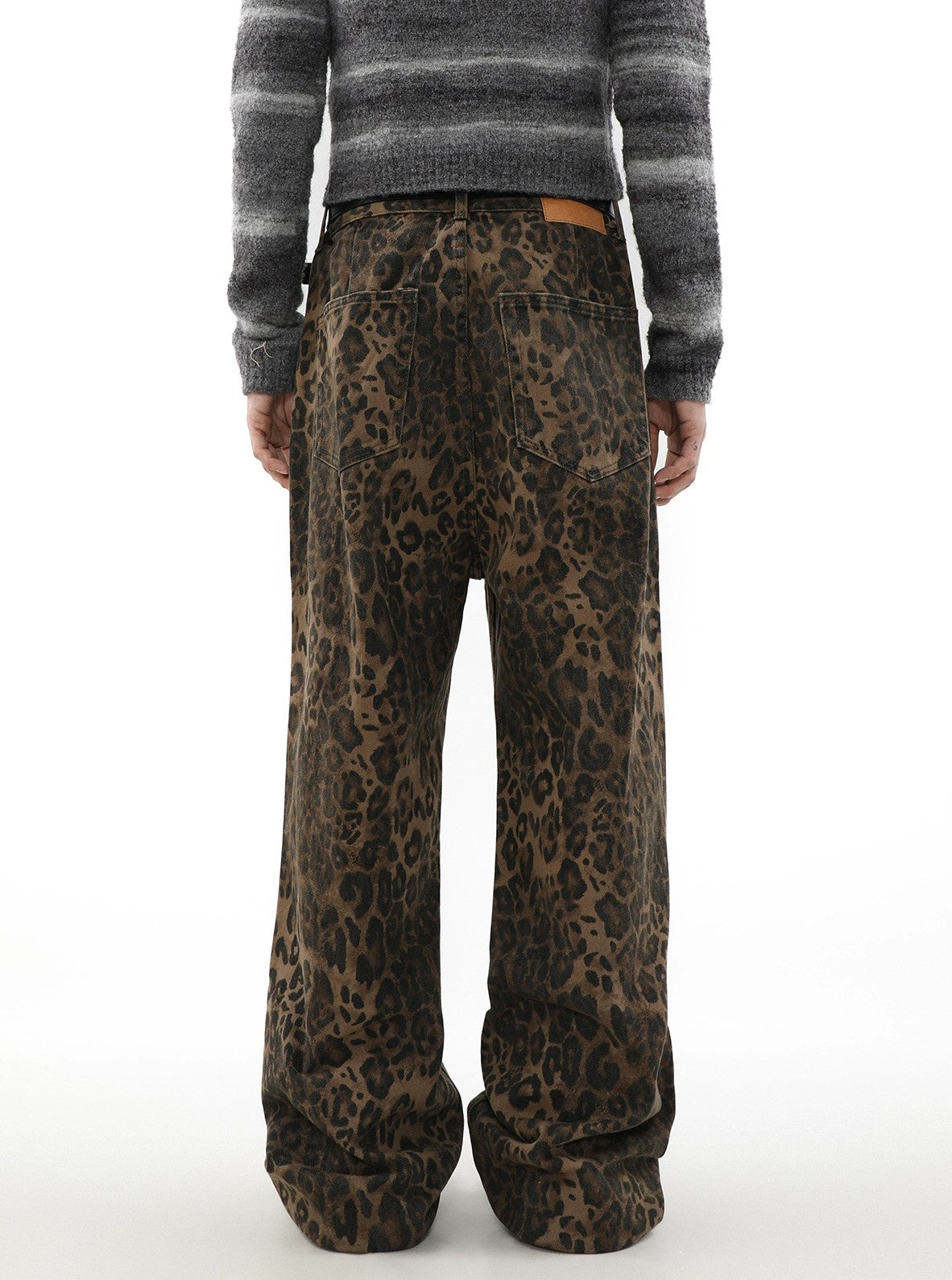 Wild Print Wide Jeans - sneakershuborg