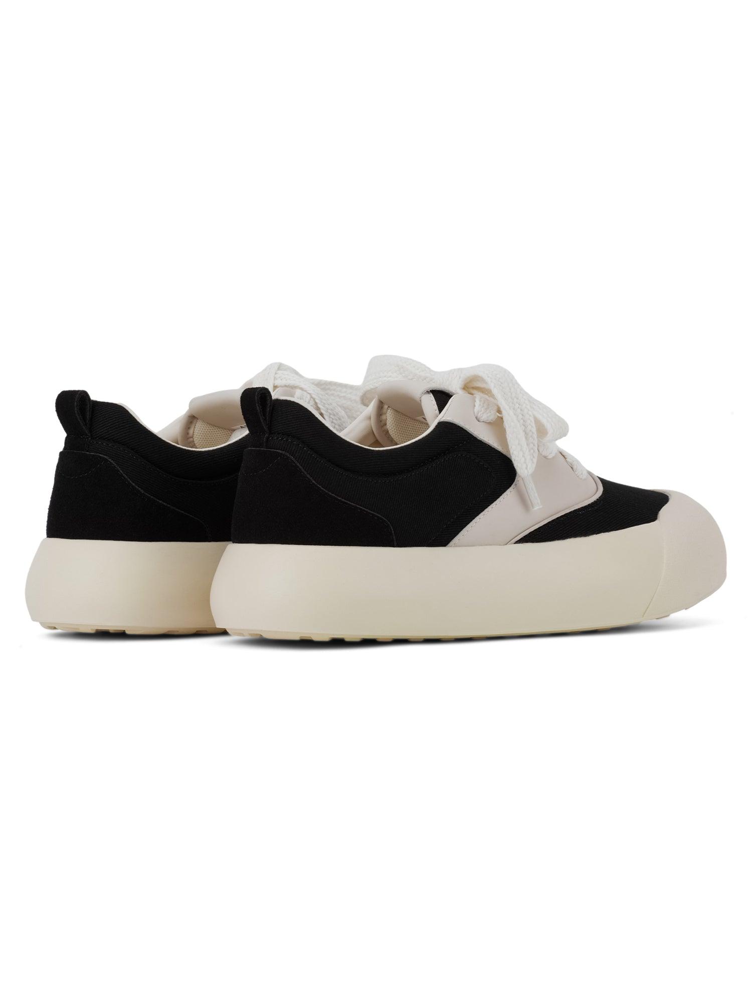 Sneakerhub Chunky Round-Toe Color-Block Rap Sneakers - sneakershuborg