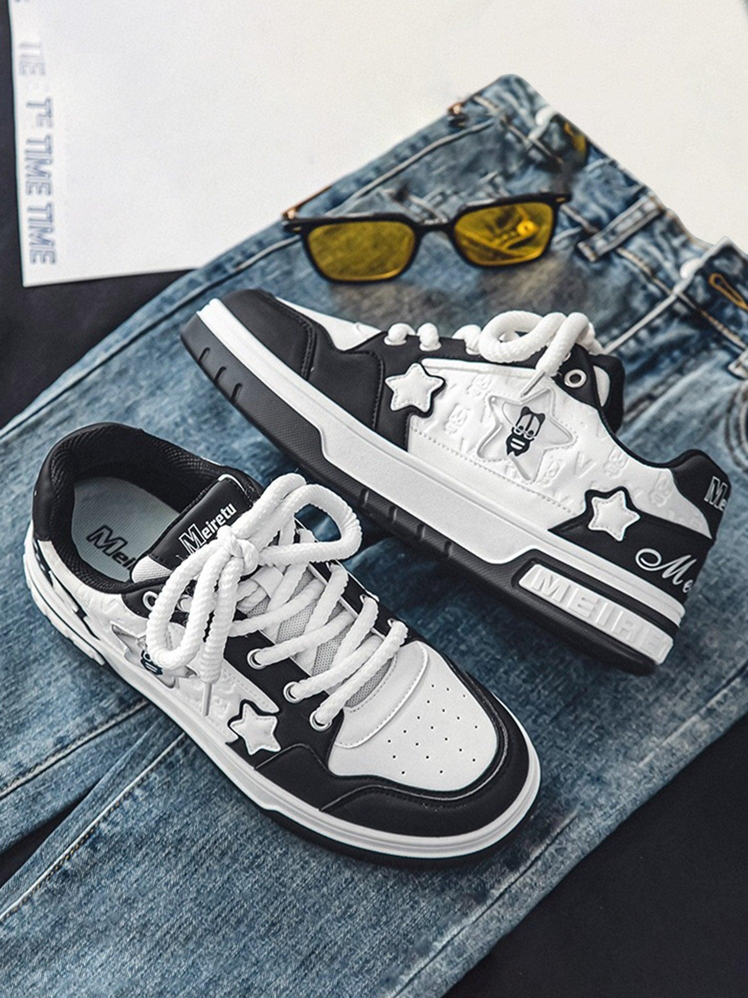 Star Chunky Retro Hip-Hop Sneakers - sneakershuborg