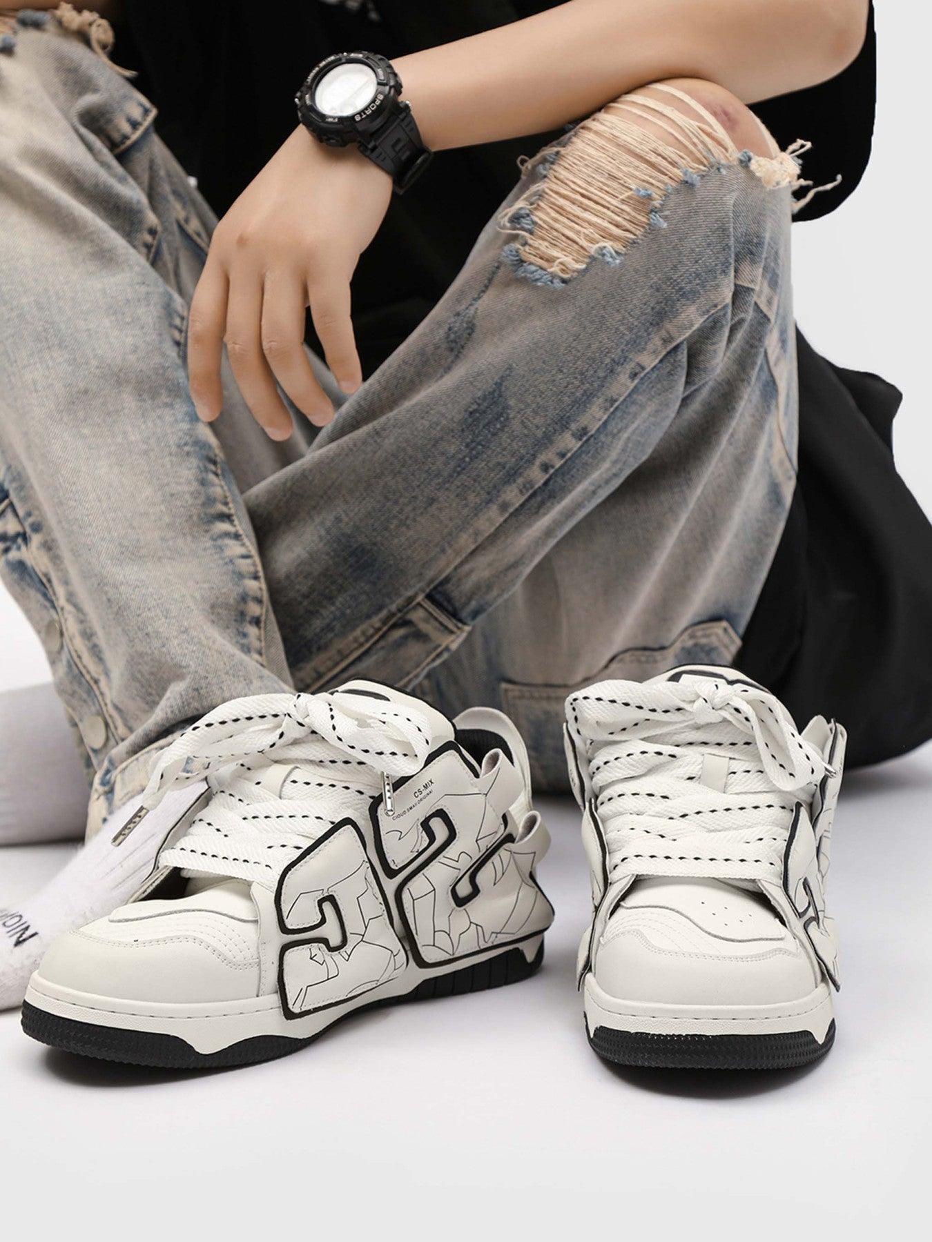 Sneakerhub Hip-hop Versatile Couple Board Shoes - sneakershuborg