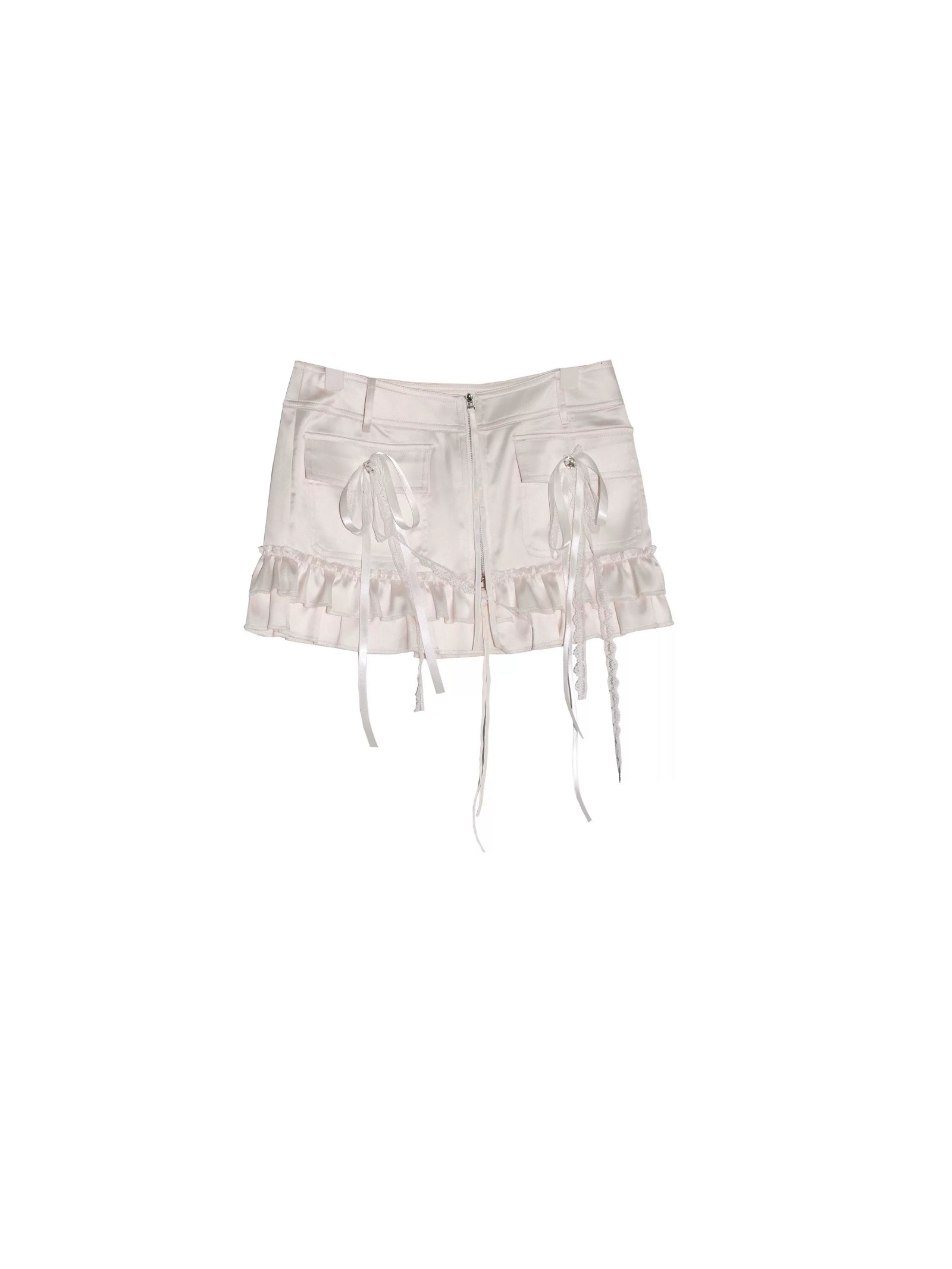 Whimsical Whisper Ruffled Mini Skirt sneakershuborg