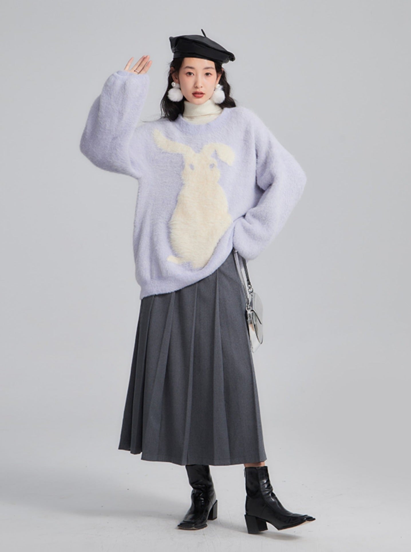 White Rabbit Mohair Winter Pullover sneakershuborg