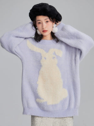 White Rabbit Mohair Winter Pullover sneakershuborg