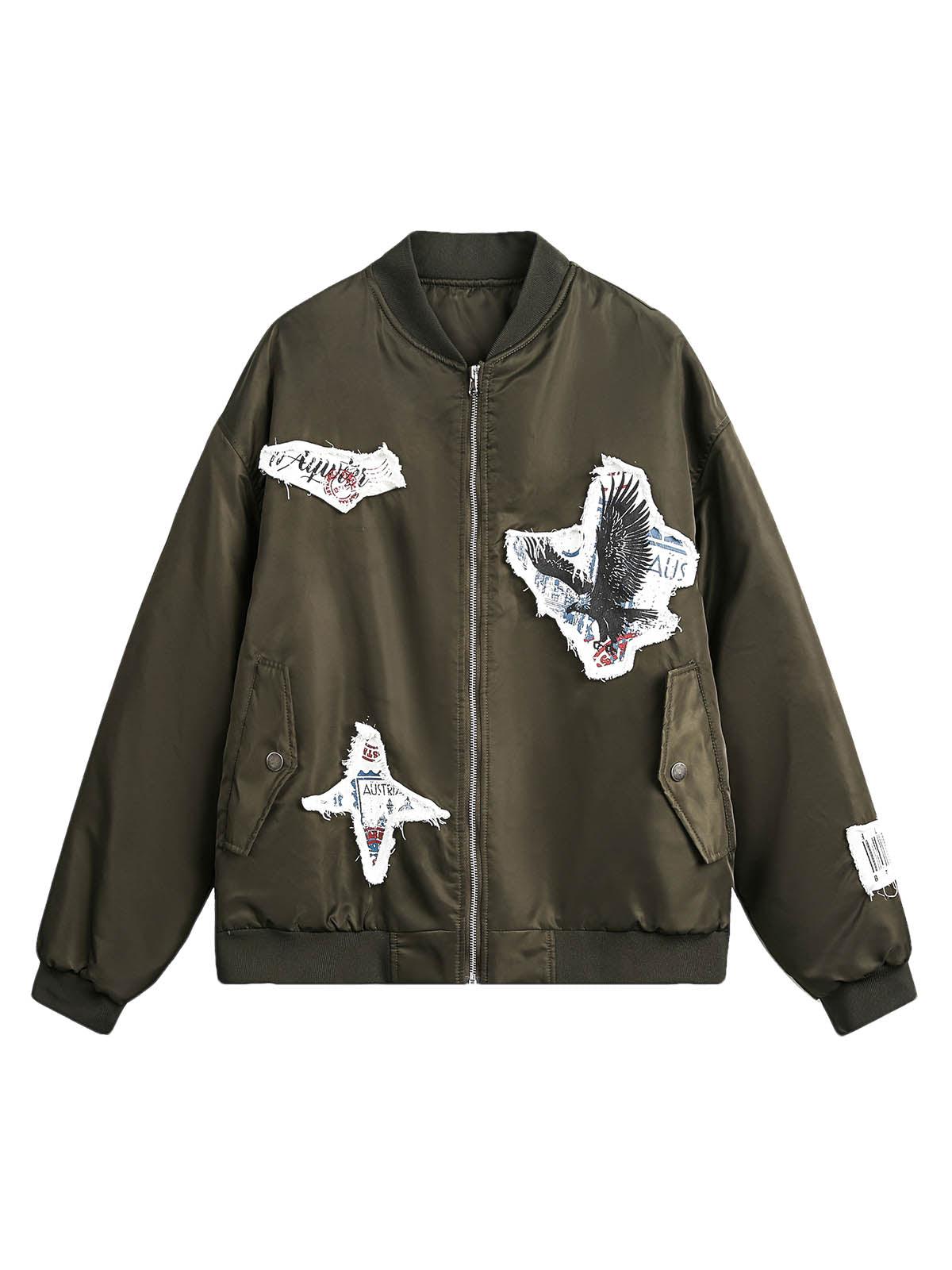 Sneakerhub Patchwork Bomber Jacket - sneakershuborg