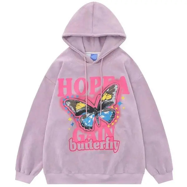 Butterfly Hoodie Graphic - sneakershuborg