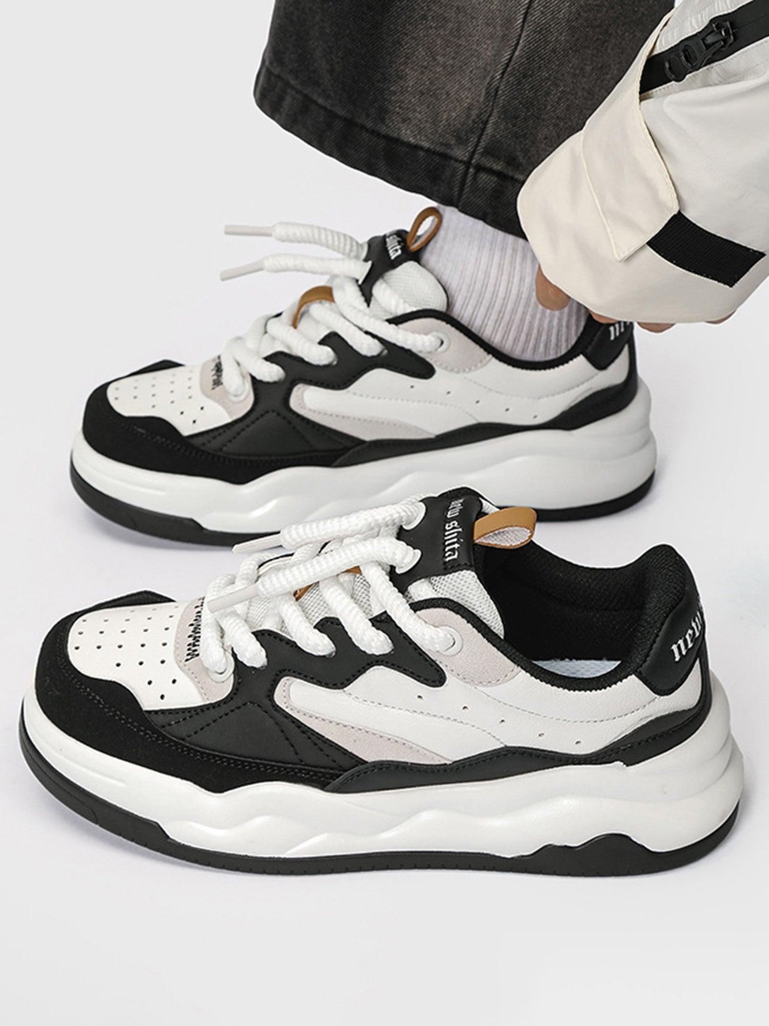 Panda Chunky Sole Sneakers - sneakershuborg