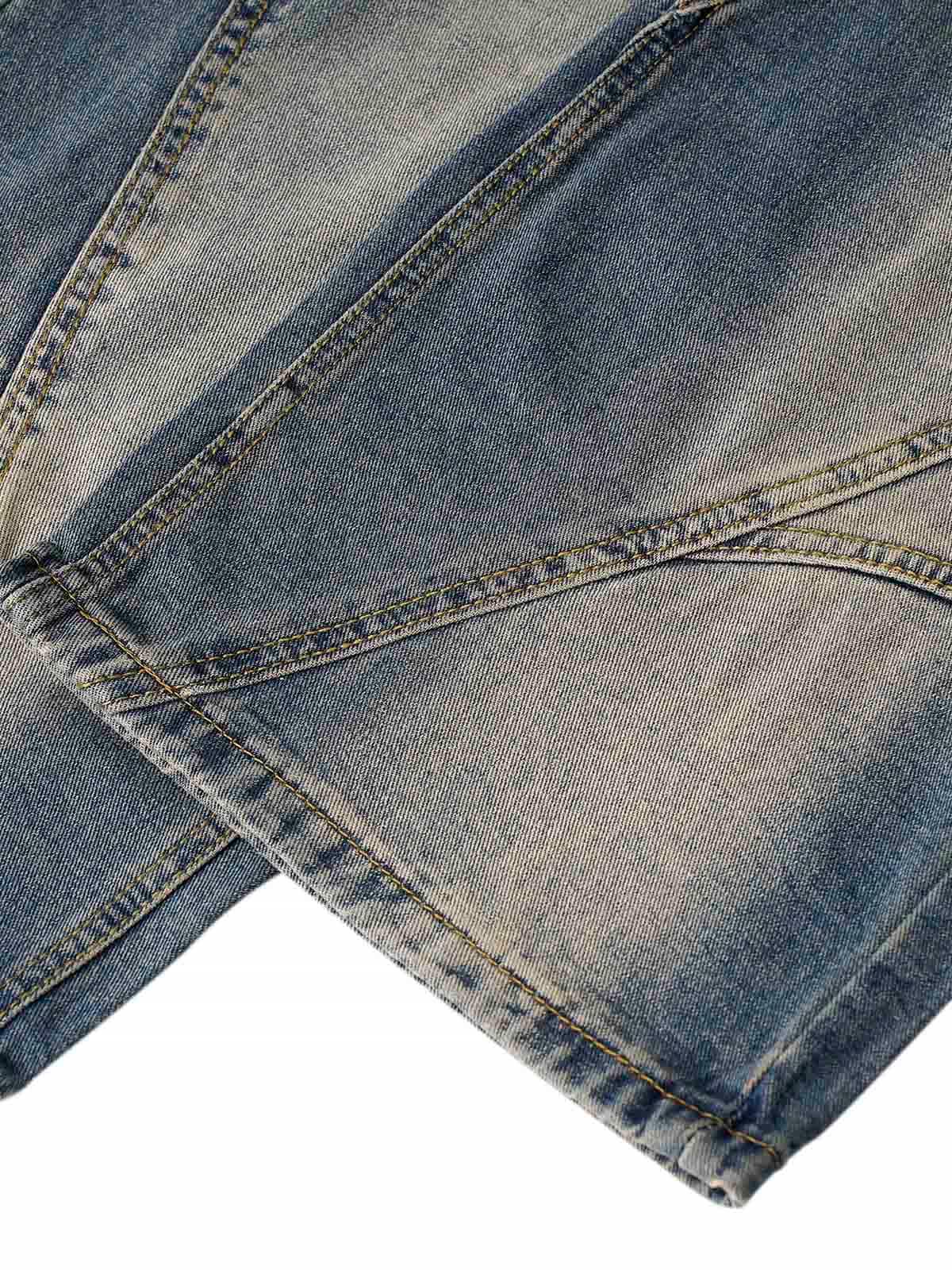 Sneakerhub Washed Distressed Baggy Jeans - sneakershuborg