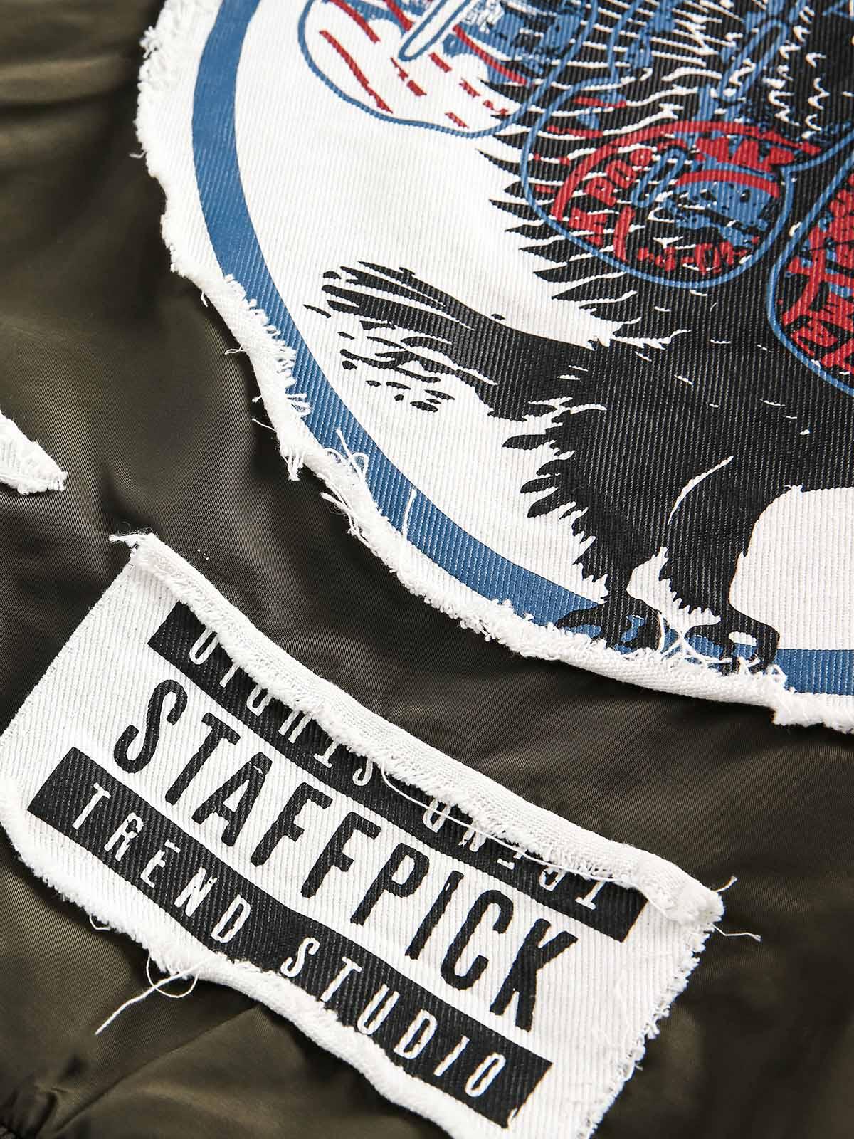 Sneakerhub Patchwork Bomber Jacket - sneakershuborg