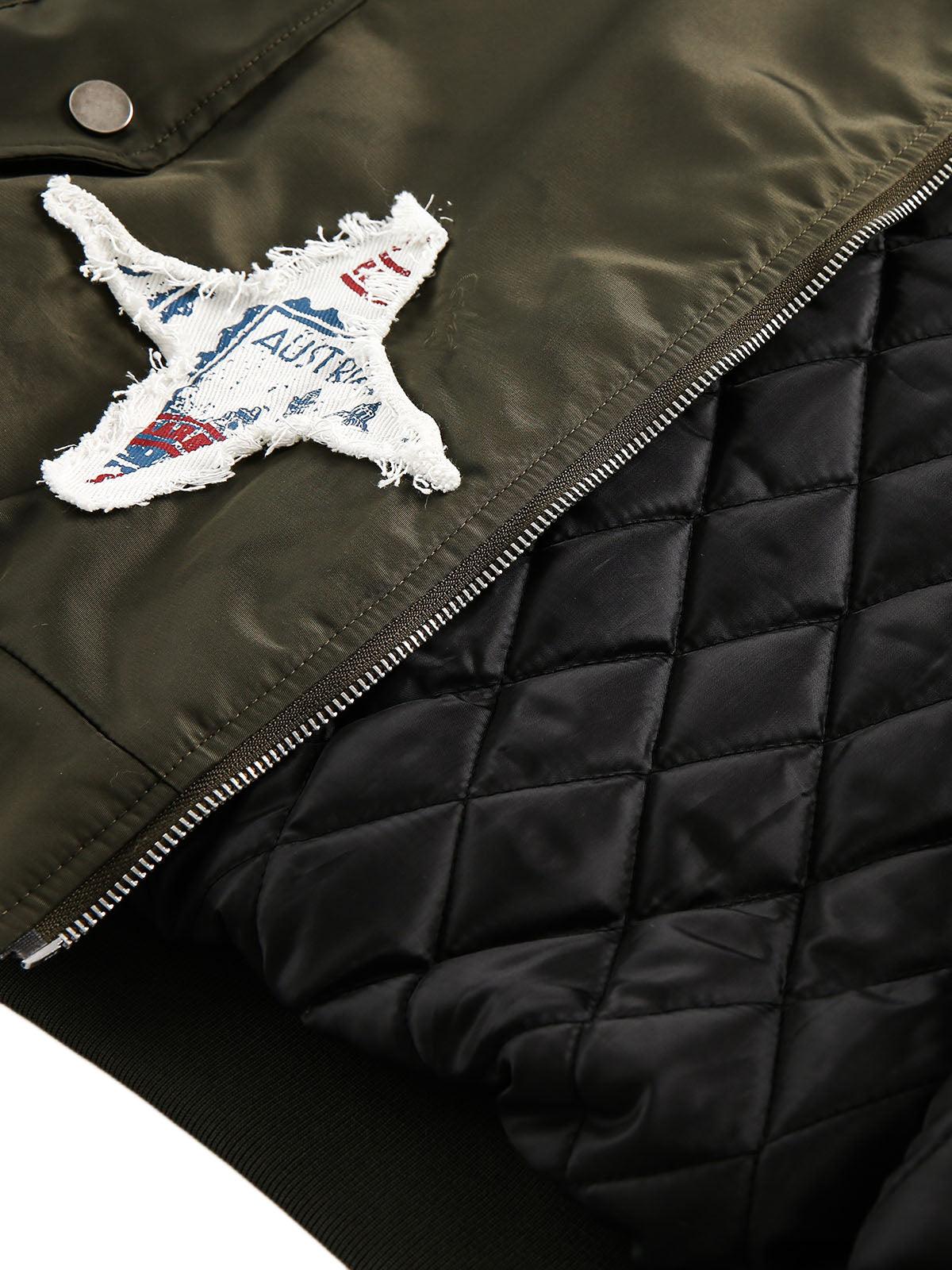 Sneakerhub Patchwork Bomber Jacket - sneakershuborg