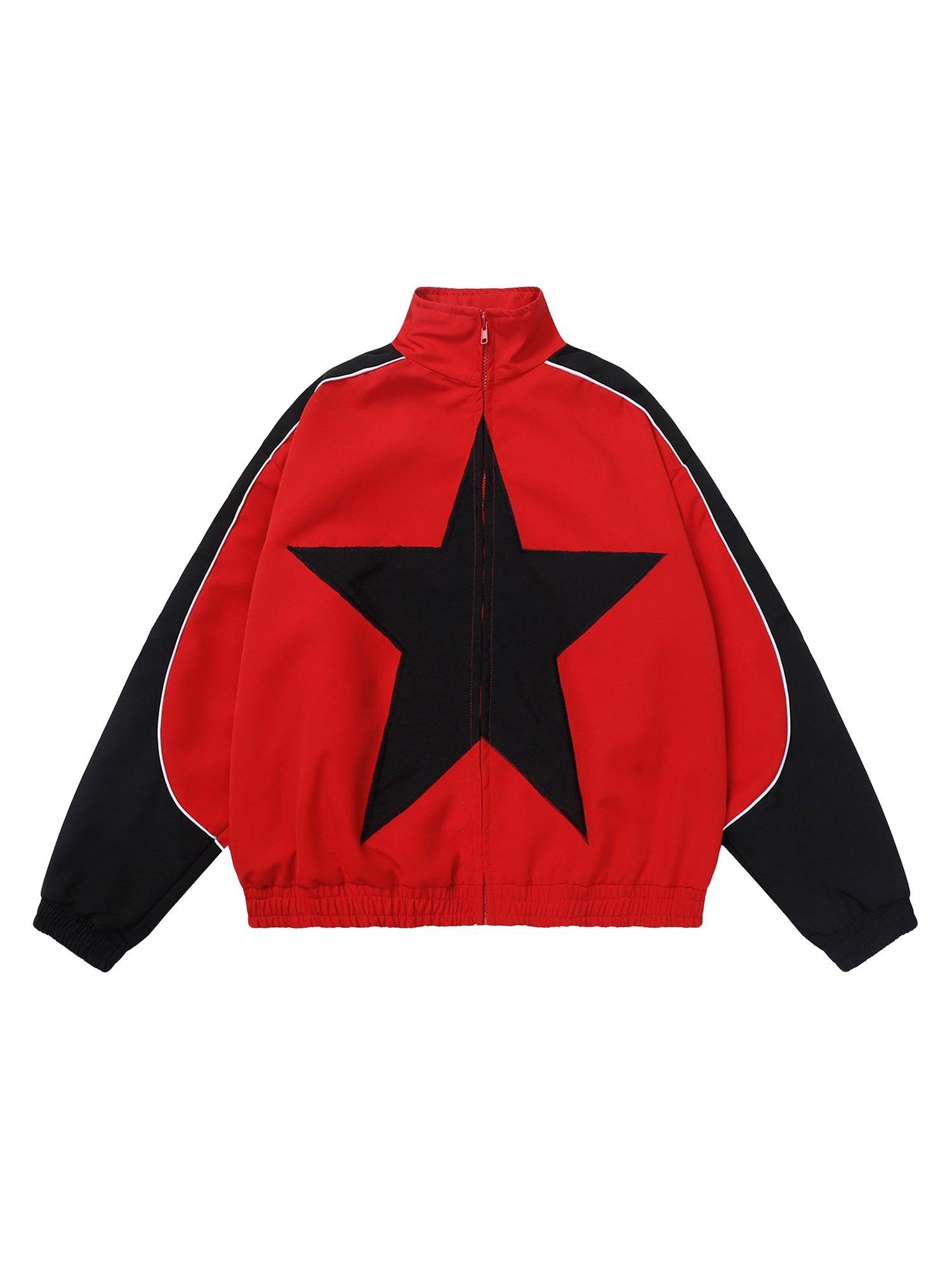 Sneakerhub Pentagram Embroidered Jacket - 1638 - sneakershuborg